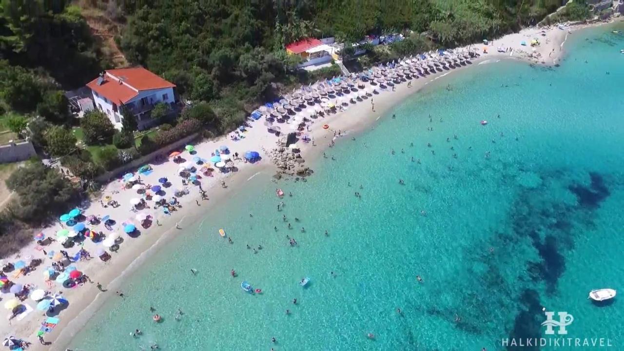 Blue Thea Luxury Villa In Afitos Afytos Exterior foto