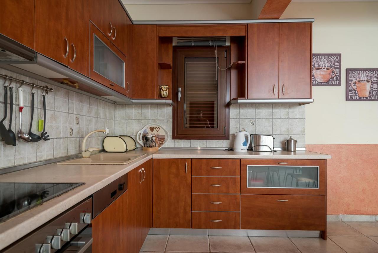 Blue Thea Luxury Villa In Afitos Afytos Exterior foto