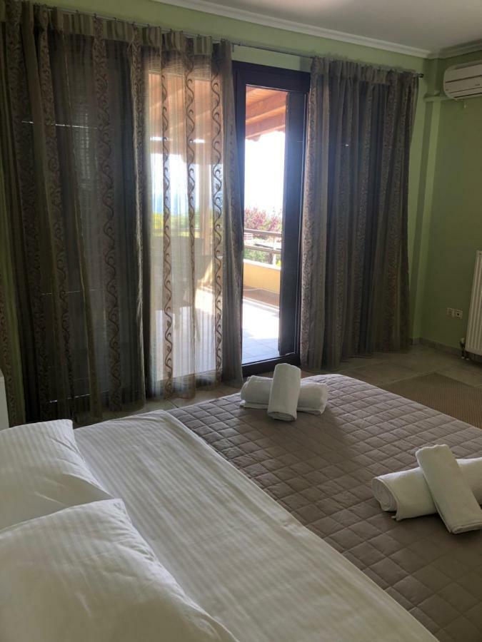 Blue Thea Luxury Villa In Afitos Afytos Exterior foto